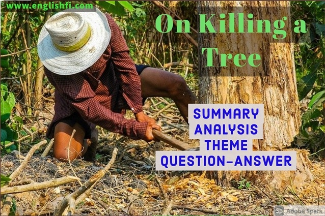 On Killing a Tree